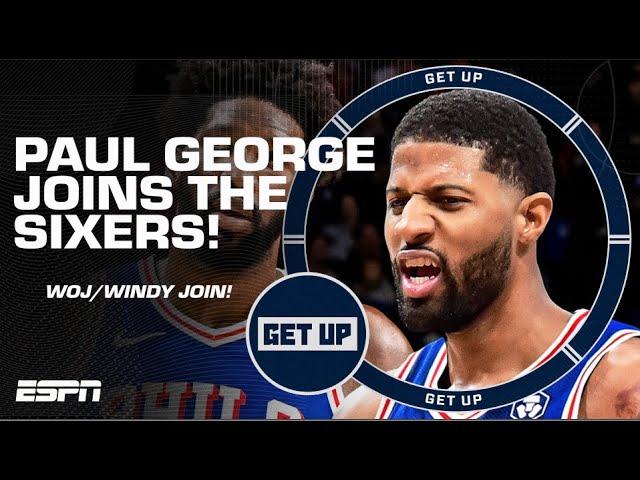 Woj REVEALS Paul George agreeing to 4-YEAR/$212M max contract w/ the 76ers | Get Up