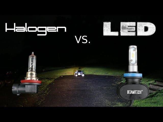 Halogen Vs LED Headlights - Install and Review