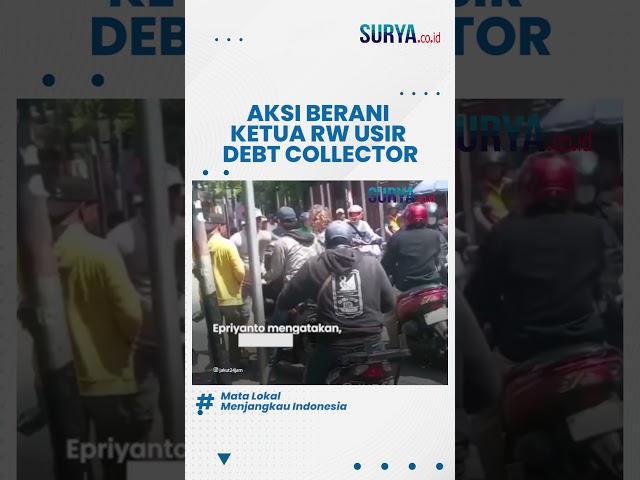 Bikin Resah, Ketua RW di Cilincing Usir Debt Collector, Geram Mata Elang Rampas Motor Warga