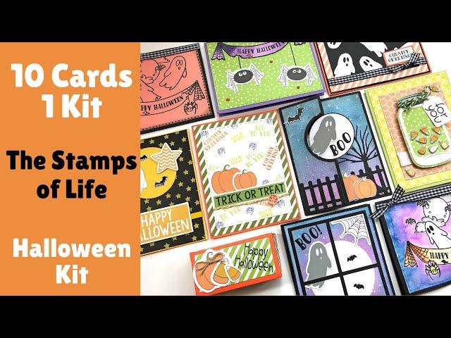 The Stamps of Life | Halloween Kit | 10 Cards 1 Kit