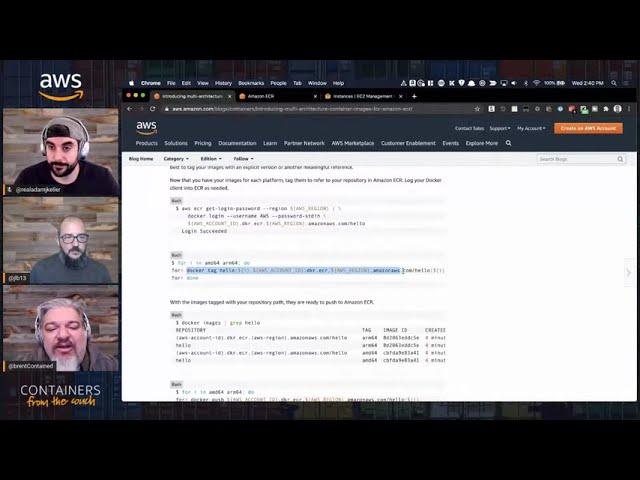 Store and Run Multi-Arch Docker Images from Amazon ECR - #ContainersFromTheCouch
