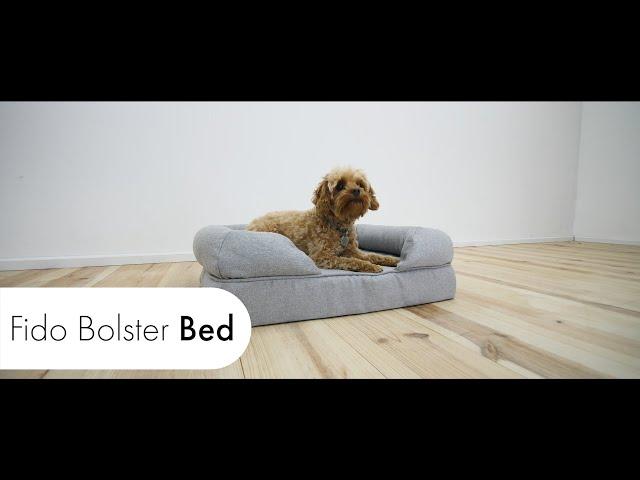 Bolster Dog Bed | NEW Luxury Dog Bed with Memory Foam Mattress | Omlet Pet Products