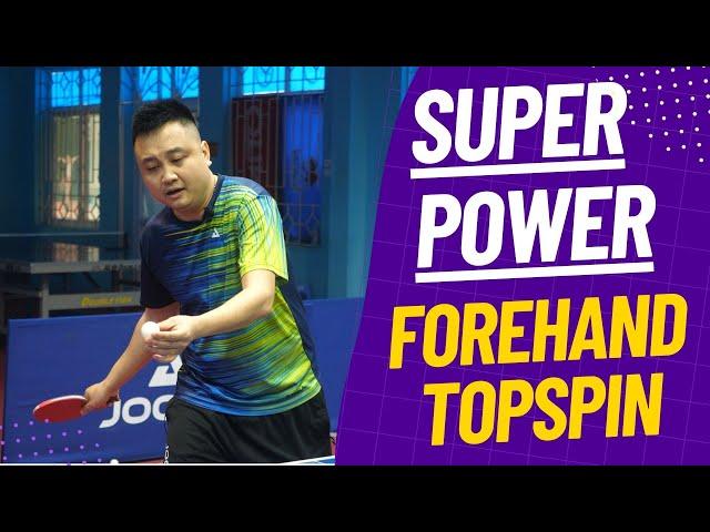 The POWER OF FOREHAND TOPSPIN against backspin! | Table Tennis Review | TTR