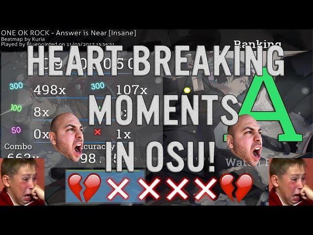 Osu! Heart Breaking Fails