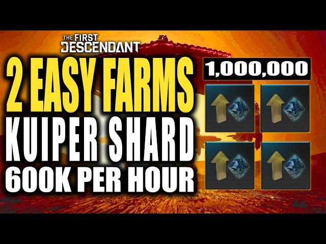 2 Easy Kuiper Shard Farm Locations 600k Per Hour - The First Descendant