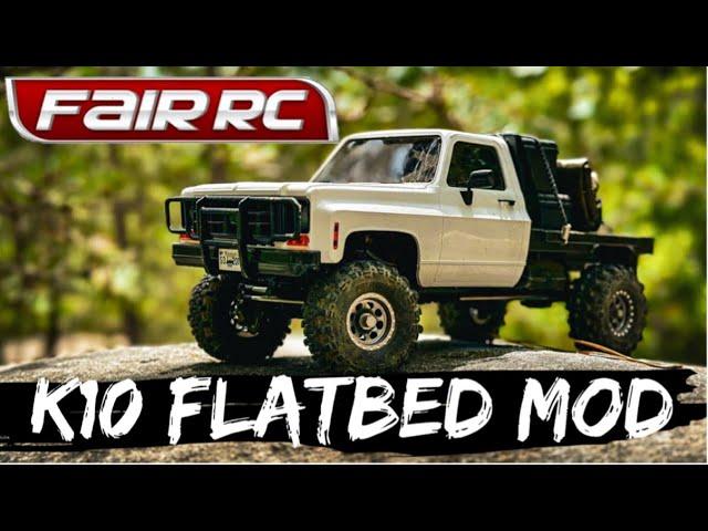 The FCX18 K10 Gets Even Better! Fair RC Flatbed Classic Mod Run & Review