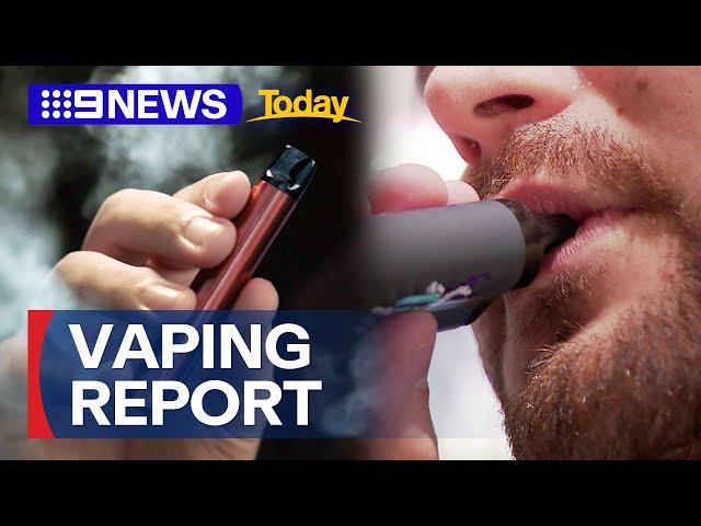 Bombshell report into Australia's vaping reforms | 9 News Australia