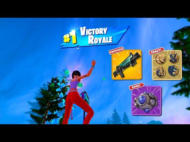 High Elimination Unreal Ranked Solo Win Gameplay (Fortnite Chapter 5 Season 2 Zero Builds)