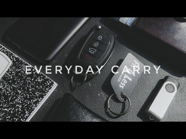 My Minimalist Everyday Carry | Dylankyang