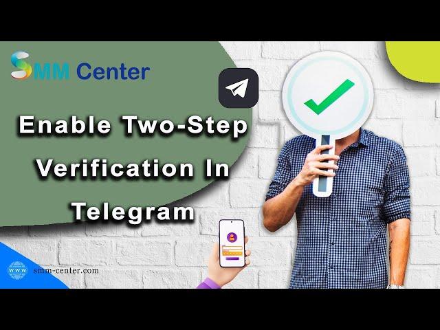 Enable two step verification in Telegram