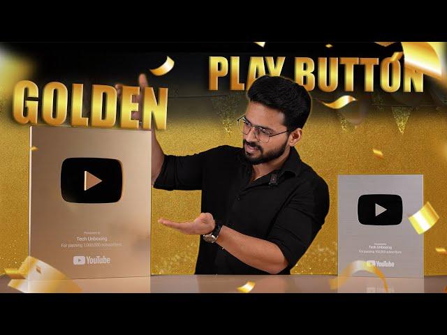 Finally After 6 Years !!! Golden Play Button Tech Unboxing 