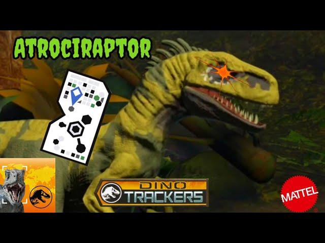 Jurassic World Dino Trackers 2023 Facts App Scan Code!! Strike Attack Atrociraptor!!