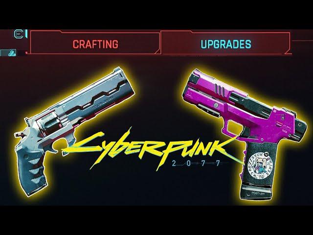 Crafting - Iconics Vs Regular Weapons + How To Get The Most Damage From Crafting! (Cyberpunk 2077)