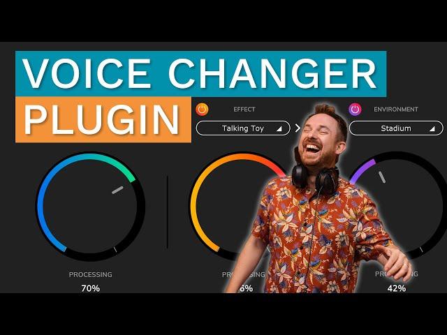 Simple Voice Changer Plugin for OBS, Audacity, Adobe Audition and more!