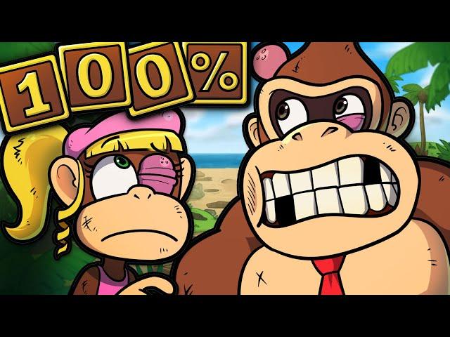 We 100% Donkey Kong Country: Tropical Freeze. It was AWFUL.