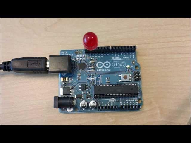 Arduino: Lesson 1 - Blinking an LED