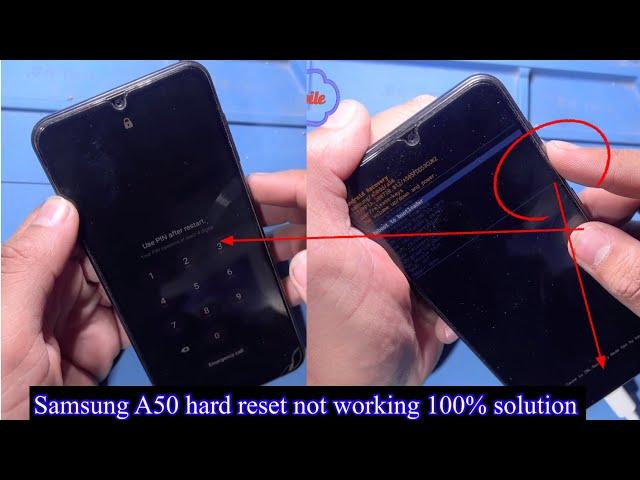 Samsung A50 Hard Reset April 2022 new security patch | galaxy A50 hard reset not working 100% solved