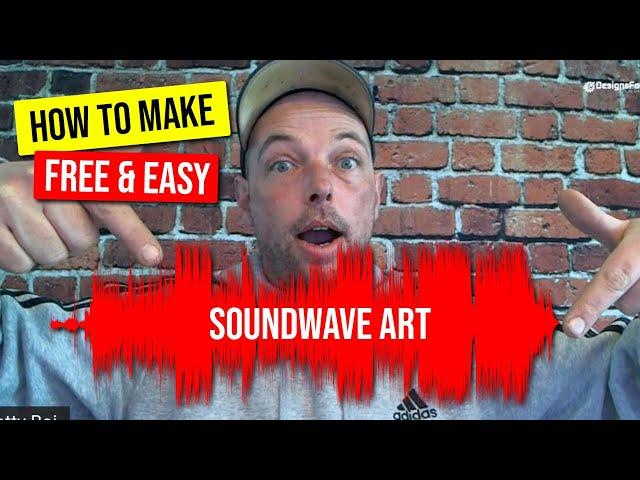 How to Make Soundwave Art | Sell Digital Products On Etsy