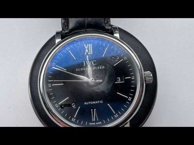 What should you do if your IWC watch gets water inside?