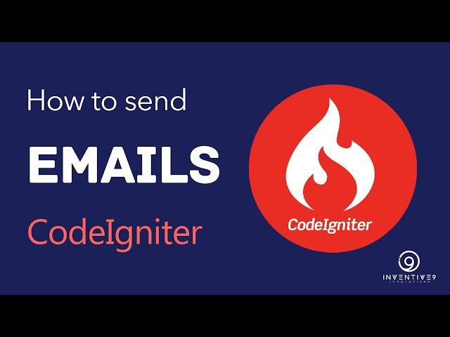 How to Send Emails in CodeIgniter