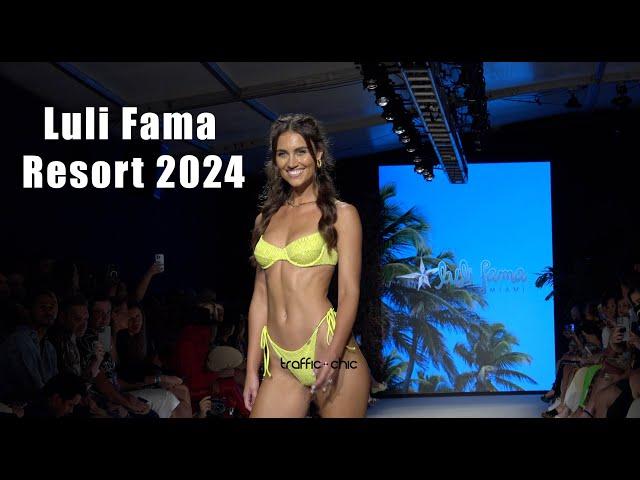 Luli Fama Resort 2024 Paraiso Miami Beach full runway show 4K Miami Swim Week