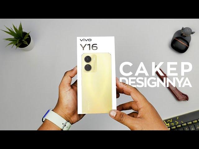 HAPE SEJUTAAN, TAPI DESIGNNYA CAKEP BANGET !! -  UNBOXING: VIVO Y16