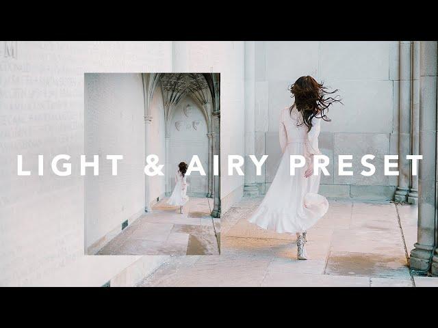 How I use my Light & Airy Preset for Lightroom