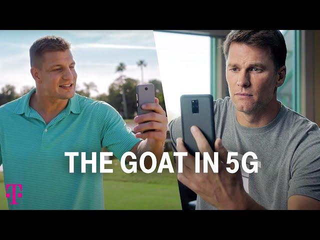 Tom Brady & Rob Gronkowski | Big Game Ad | #TheGOATin5G | T-Mobile