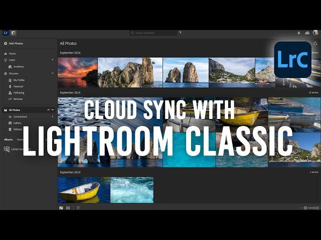 Cloud Sync with Lightroom Classic