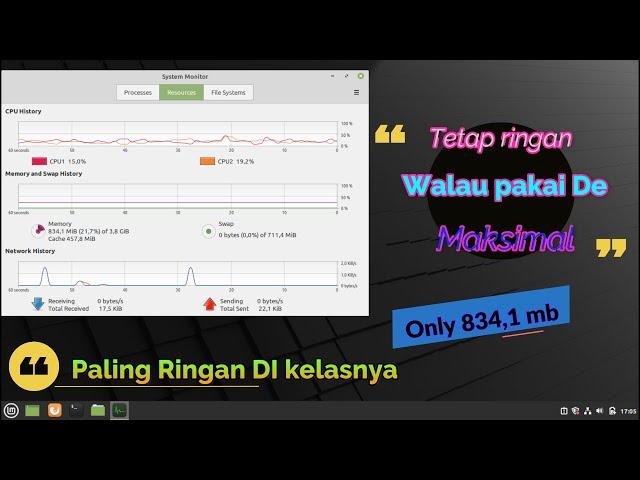 Install Linux Mint 20 Bahasa Indonesia | Linux paling ringan | desktop Cinnamon