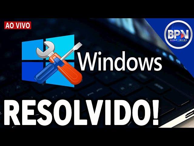 Como Corrigir TODOS OS ERROS do seu Windows (FUNCIONA 100%)