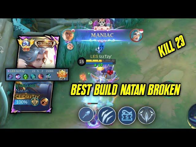 NATAN JUNGLER BEST BUILD - BEST BUILD NATAN JUNGLER - NATAN JUNGLER BEST BUILD - MOBILE LEGEND