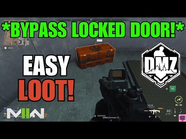 (NEW) DMZ - BYPASS LOCKED DOOR GLITCH! (DO THIS ASAP!) *EASY LOOT & FAST RE-GEAR!!* MW2 GLITCHES