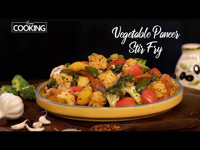 Healthy Vegetable Stir Fry Recipe | Paneer Veg Stir Fry | Weight Loss Recipes | Stir Fry Vegetables