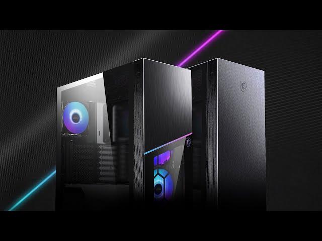 MPG SEKIRA 100 Series | Face of Visible Greatness | Gaming Chassis | MSI