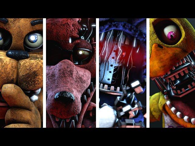 FNAF Withered Voice Lines (FNAF 2 Animated)