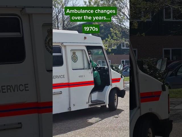 How London ambulances have changed over time