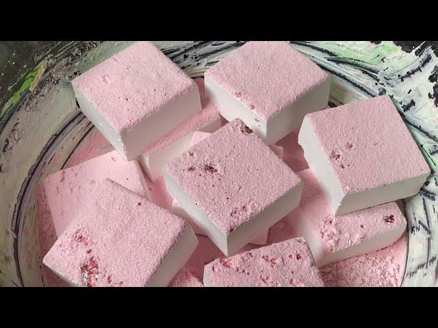 12 Unbranded Chalk Blocks with Sifted Baby Pink Chalk Powder