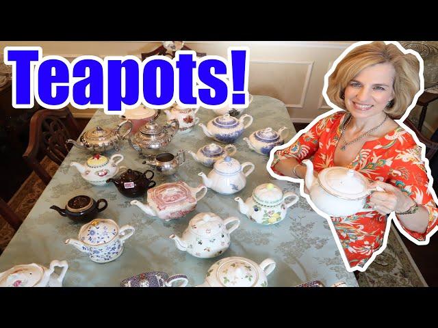 My Teapot Collection! Get your teacup ready and let's talk tea!