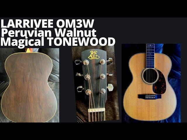 2023- LARRIVEE OM3W -Peruvian Walnut/ Guitar Review in Singapore