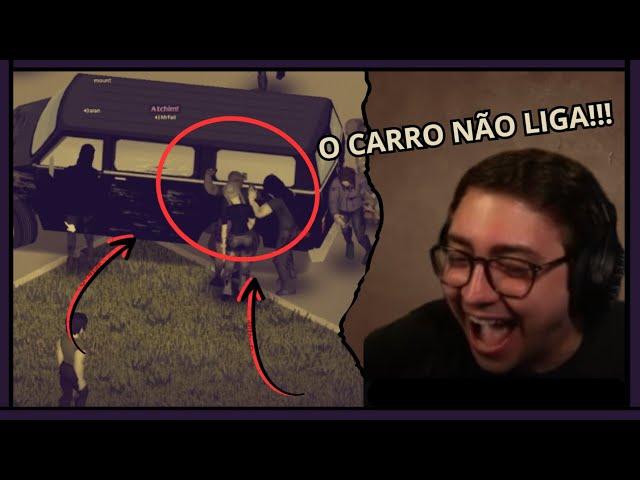 ALANZOKA E AMIGOS COM FIM TRÁGICO NO ZOMBOID KKKKKKKKKKKKKKK #alanzoka #zomboid