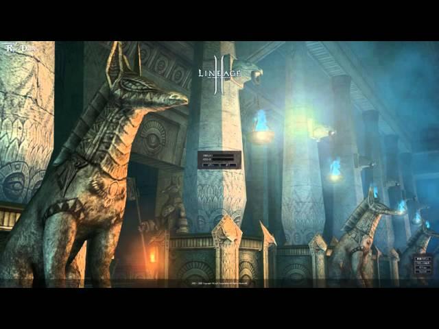 Lineage2 Chronicle3 Rise of Darkness Login Screen