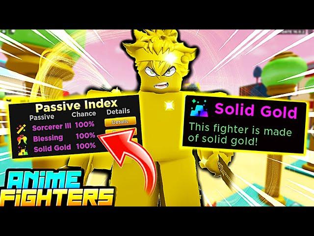 "SECRET GLITCH" To Get ANY PASSIVE You Want In Anime Fighters! S+ Tier Passives! | Roblox