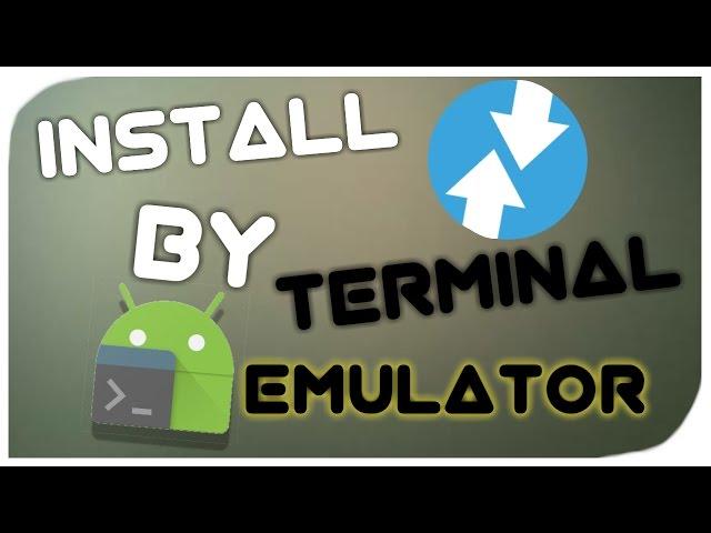 how to install custom recovery twrp with terminal emulator