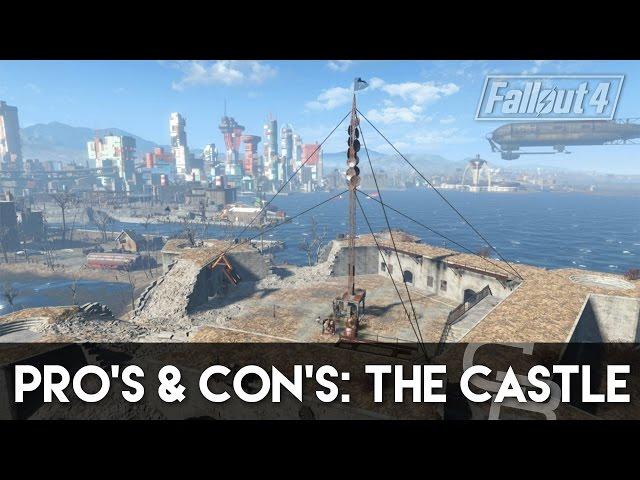 Fallout 4 - Pros & Cons: The Castle (Fallout 4 Settlement Review)