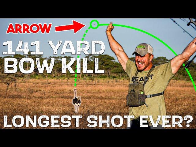 141 YARD BOW KILL! Josh Bowmar's Longest Shot EVER.. | BEAST BROADHEAD |