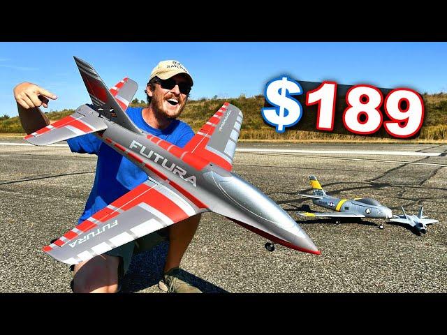 100MPH Miniature RC Jet FULL of POWER!!!! - FMS Futura 64mm EDF