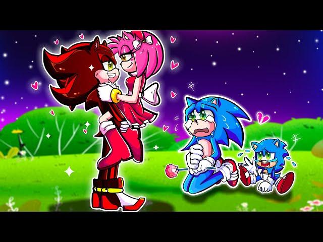 Amy Has An Affair With Shadow ? | Very Sad But Happy Ending | Sonic The Hedgehog 2 Animation