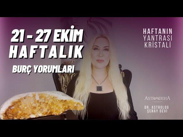 21 - 27 Ekim 2024 Haftalık Burç Yorumları | Bu Hafta Kazalara Karşı Dikkat!