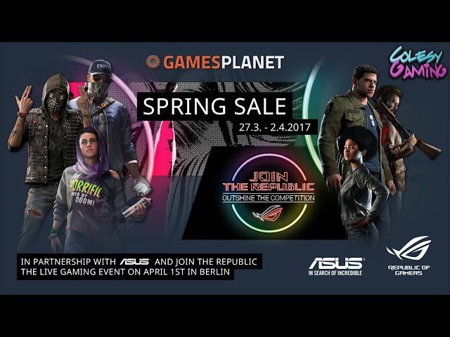 GAMESPLANET HUGE SPRING SALE - PC Games for DAYSSSS 